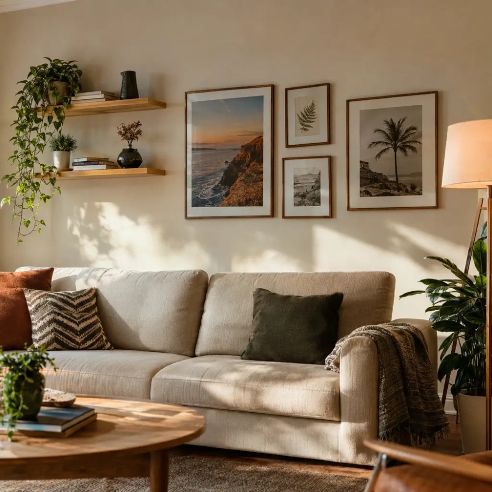 Como decorar uma parede vazia da sala: ideias lindas com quadros