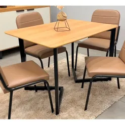 Mesa Cronos 110x90cm Tubo Minas 70648