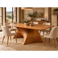 Mesa Malta Plus Sem Vidro 220x110cm Va Movelaria 83816