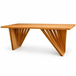 Mesa Paris Jr Moveis Sem Vidro 200x100cm Cinamomo 81234