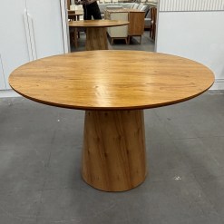 Mesa Paris Redonda 120x120 Sem Vidro Minas Plac 12579