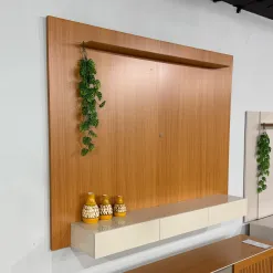 Painel Avant 179cm Com Nicho Dior Para Tv Ate 75 Polegadas Edn 78696