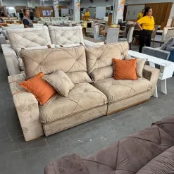 Sofa Gran Best Prime 230cm Em Veludo 4 Lugares Retratil E Reclinavel Aifos 64613