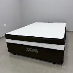 Cama Box Ayres Casal 138x188x59cm Alto Nivel 14786