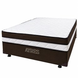 Cama Box Ayres Casal 138x188x59cm Alto Nivel
