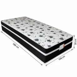 Colchao Ortopedic Solteirao 30x188x108cm D33 Bio Flex 11533