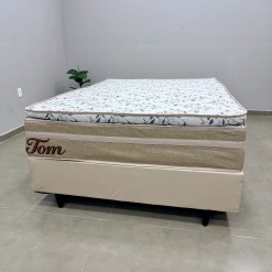 Colchao Tom Casal Com Molas Ensacadas 32x188x138cm Alto Nivel 91734