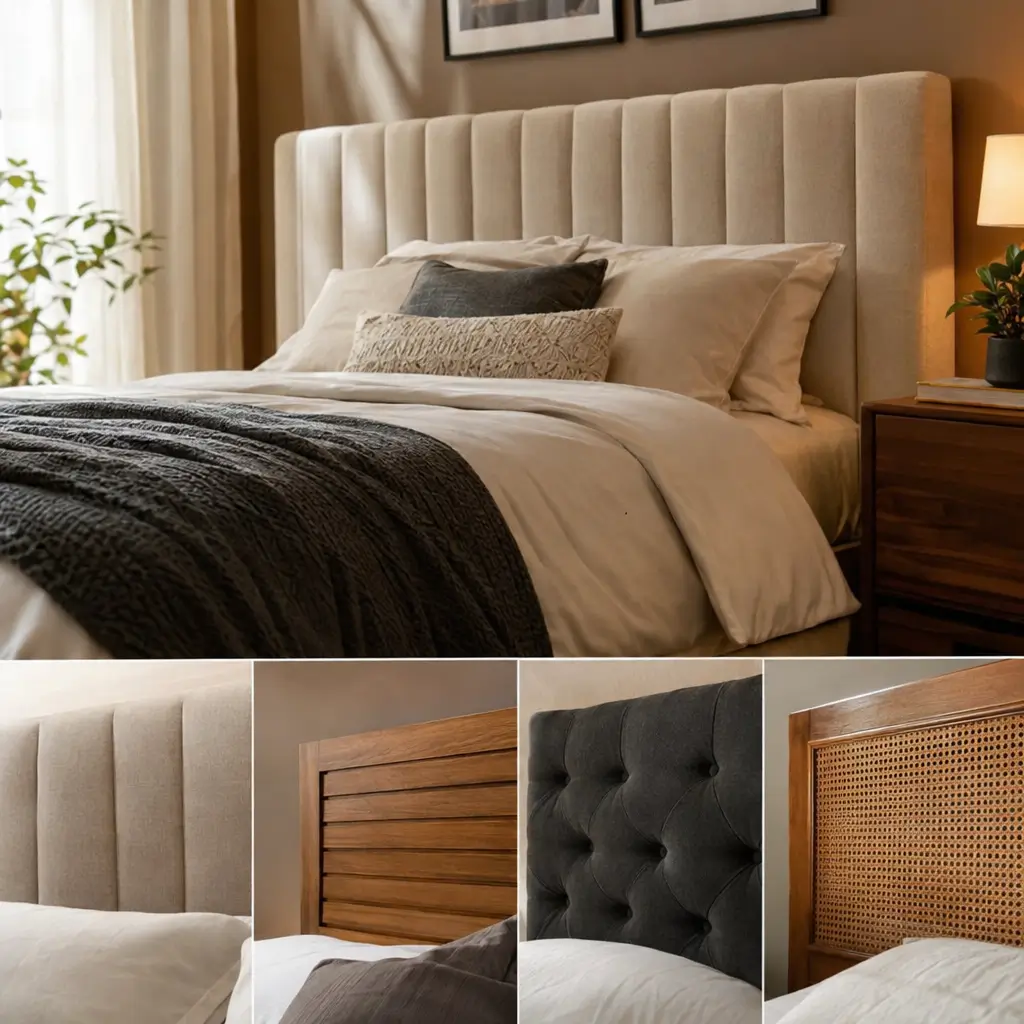 Como escolher cabeceira para cama: dicas essenciais com modelos estofados e de madeira