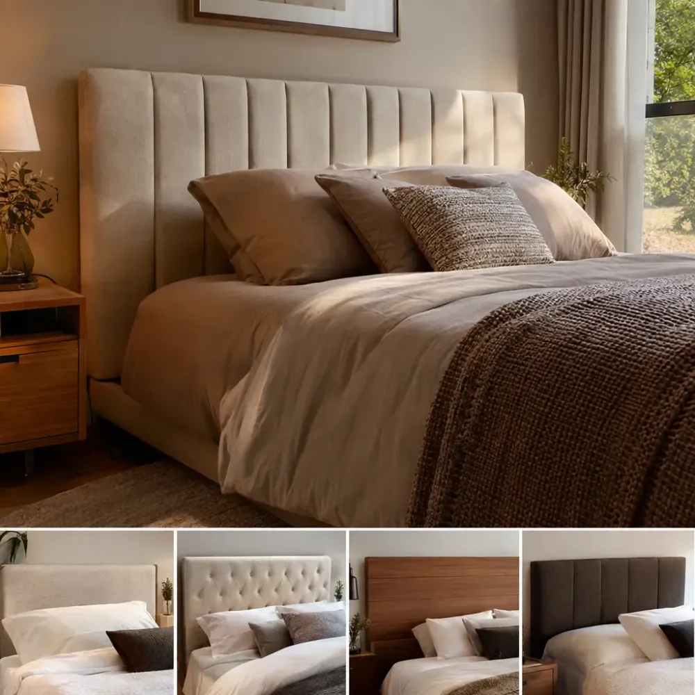 Como escolher cabeceira para cama: dicas essenciais com modelos estofados e de madeira