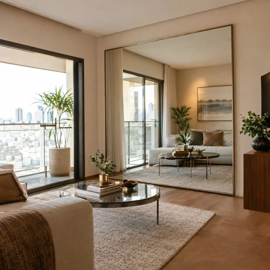 Espelhos na decoração: como ampliar os ambientes com elegância