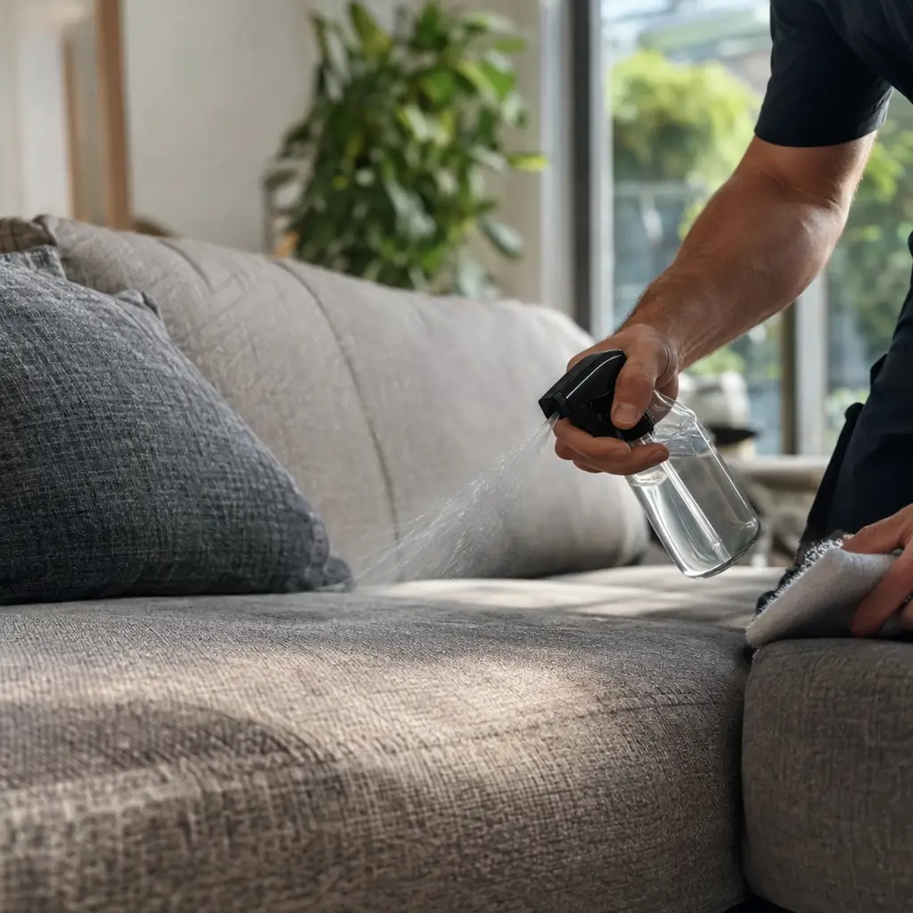Impermeabilização de sofá: vale a pena? Aplicação de spray no estofado