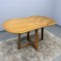 Mesa Ibiza Organica 135x90cm Sem Vidro Minas Plac 54012