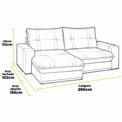 Sofa Estrela 290cm Em Veludo 4 Lugares Retratil E Reclinavel Uniao 45549