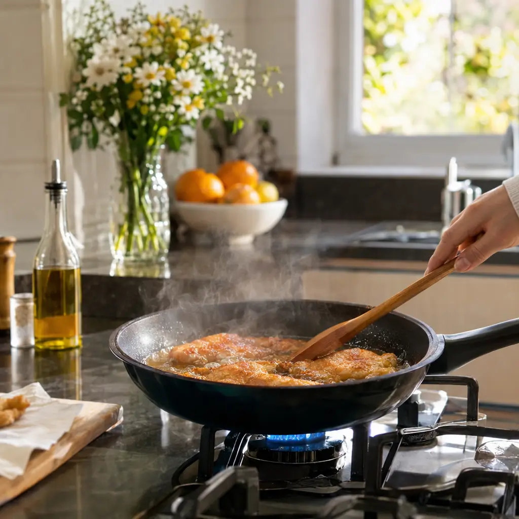 Tirar cheiro de fritura da casa: dicas eficazes durante a fritura